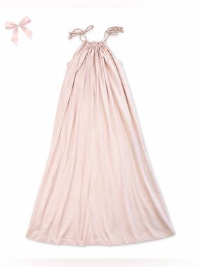 Zara | Blush Pink | Halter Maxi Dress | Med | NWT Sleeveless Boho Vacation
